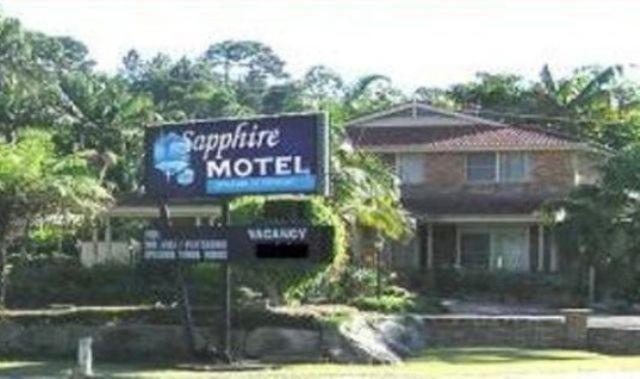 Sapphire Motel Korora Exterior foto